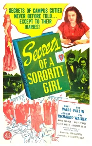 Mary Prints: SECRETS OF A SORORITY GIRL, US poster