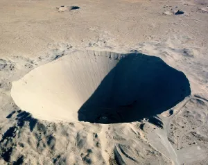 Atom Bombs Prints: Sedan Crater at the Nevada Test Site