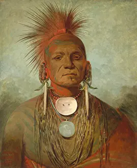Lcgr1606 Prints: See-non-ty-a, an Iowya Medicine Man