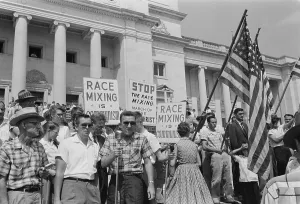 April Prints: Segregationist rally in Little Rock