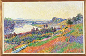 Idyllic Prints: The Seine at Herblay, by Unknown Artist