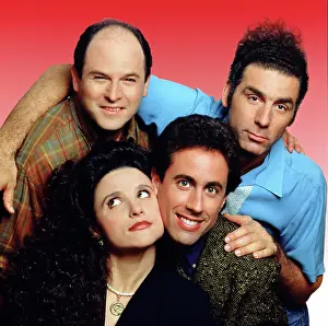 Images Dated 21st August 2025: SEINFELD, Jason Alexander, Julia Louis-Dreyfus