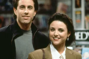 Julia Prints: SEINFELD, from left: Jerry Seinfeld