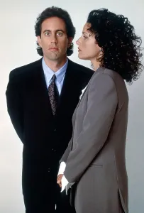 Julia Prints: SEINFELD, from left: Jerry Seinfeld, Julia Louis-Dreyfus, (1990s), 1990-1998