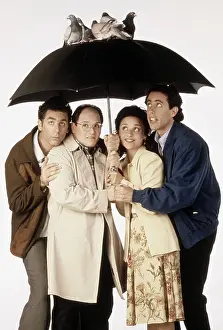 Julia Prints: SEINFELD, from left: Michael Richards