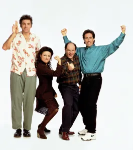 Season 6 Prints: SEINFELD, Michael Richards, Julia Louis-Dreyfus