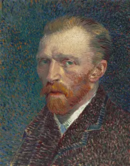 Depression Prints: Self-Portrait, 1887, by Vincent van Gogh
