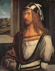Confidence Prints: Self portrait, by copy from Albrecht Drer