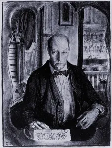 Ashcan School Prints: Self-portrait of George Bellows (1882-1925)
