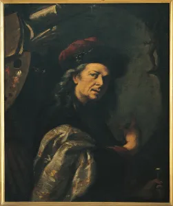 Illuminated Prints: Self portrait, by Giuseppe Nuvolone