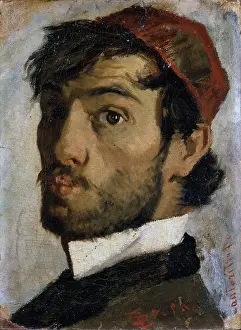 Painter Prints: Self Portrait, by Luigi Serena