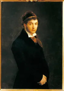 Hands Clasped Prints: Self portrait, by Pelagio Palagi