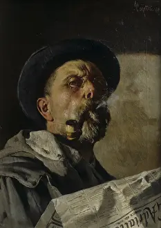 Painter Prints: Self Portrait, by Pietro Pajetta