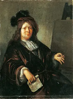 Scroll Prints: Self Portrait, by Richard Brakenburgh