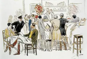 Restaurant Prints: SEM, Georges Goursat, called (1863-1934)