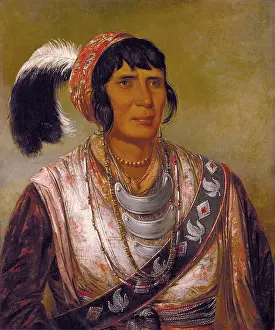 Colorful Prints: Seminole Chief Osceola, by George Catlin