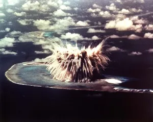 Atmospheric Tests Prints: The SEMINOLE Shot, was the first US airdrop of a hydrogen bomb