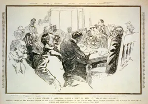 Mormons Prints: Senate Committee's 1904 hearing in the case of Reed Smoot