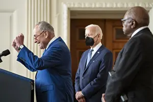Chuck Prints: Senate Majority Leader Chuck Schumer (D-N)