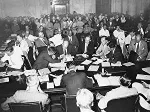 Industrialists Prints: Senate munitions Investigating Committee