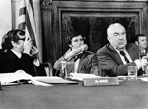 Impeachment Prints: Senate Watergate Committee. Vice Chairman Howard Baker