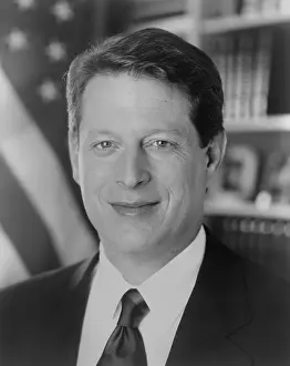 Vice Presidents Prints: Senator Albert Gore in 1992, as candidate for Vice President