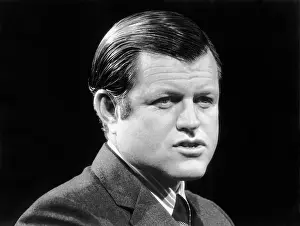 Talk Show Prints: Senator Edward Kennedy, discussing his presidential ambitions on THE DICK CAVETT SHOW