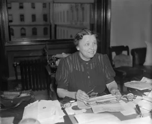 Papers Prints: Senator Hattie W. Caraway, Democrat of Arkansas