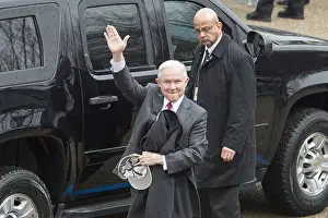 Inauguration Prints: Senator Jeff Sessions, Donald Trumps first Attorney General