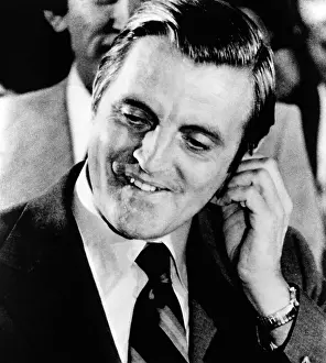 Mondale Prints: Senator Walter Mondale during the 1976 Presidential campaign when he ran for Vice President with Georgia Governor Jimmy