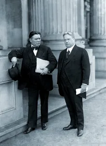 Isolationism Prints: Senators William Borah of Idaho and Hiram Johnson of California