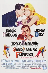 Hand To Chin Prints: SEND ME NO FLOWERS, top l-r: Rock Hudson