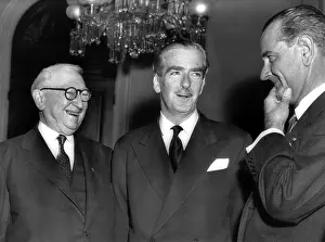 Images Dated 17th March 2007: Senetor Walter F. George, British Prime Minister Anthony Eden