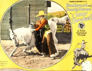 2010 Prints: SENOR DAREDEVIL, Ken Maynard on lobbycard, 1926