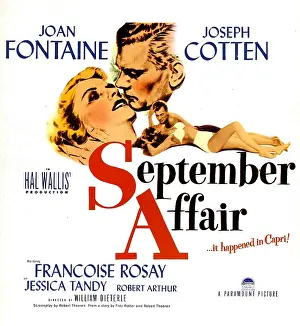 Images Dated 9th May 2014: SEPTEMBER AFFAIR, Joan Fontaine, Joseph Cotten, 1951
