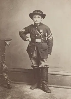 10 20 Years Old Prints: Sergeant Johnny Clem in 1863, after the Battle of Chickamauga