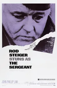 Soldier Prints: THE SERGEANT, US poster art, Rod Steiger, 1968