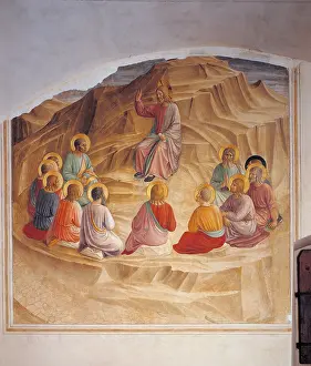 Teaching Prints: The Sermon on the Mount, by Guido di Pietro (Piero) known as Beato Angelico
