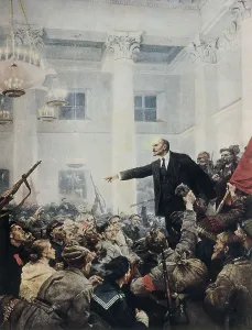 Vladimir Ilich Ulyanov 1870 1924 Prints: SEROV, Valentin Alexandrovich (1865-1911); LENIN