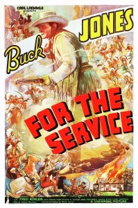 Images Dated 30th April 2008: FOR THE SERVICE, Buck Jones, 1936