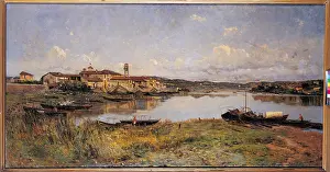 Idyllic Prints: Sesto Calende, by Lorenzo Gignous