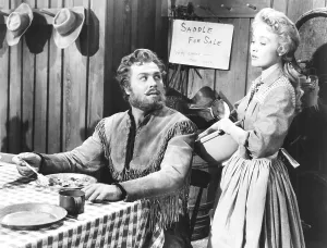 Films By Stanley Donen Prints: SEVEN BRIDES FOR SEVEN BROTHERS, from left: Howard Keel, Jane Powell, 1954