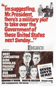 Douglas Prints: SEVEN DAYS IN MAY, US poster art
