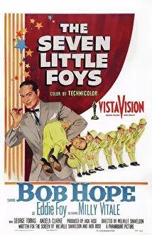Boys Prints: THE SEVEN LITTLE FOYS, US poster art, left: Bob Hope, 1955