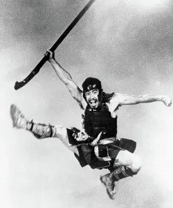 Yelling Prints: THE SEVEN SAMURAI, (aka SHICHININ NO SAMURAI), Toshiro Mifune, 1954