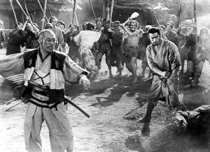 Samurai Prints: THE SEVEN SAMURAI, (aka SHICHININ NO SAMURAI), Takashi Shimura, Toshiro Mifune, 1954