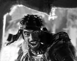 Japanese Prints: THE SEVEN SAMURAI, (aka SHICHININ NO SAMURAI), Toshiro Mifune, 1954