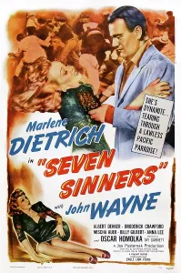 Dietrich Prints: SEVEN SINNERS, top from left: Marlene Dietrich