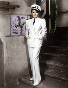 White Suit Prints: SEVEN SINNERS, Marlene Dietrich, 1940
