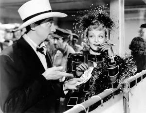 Auer Prints: SEVEN SINNERS, Mischa Auer, Marlene Dietrich, 1940